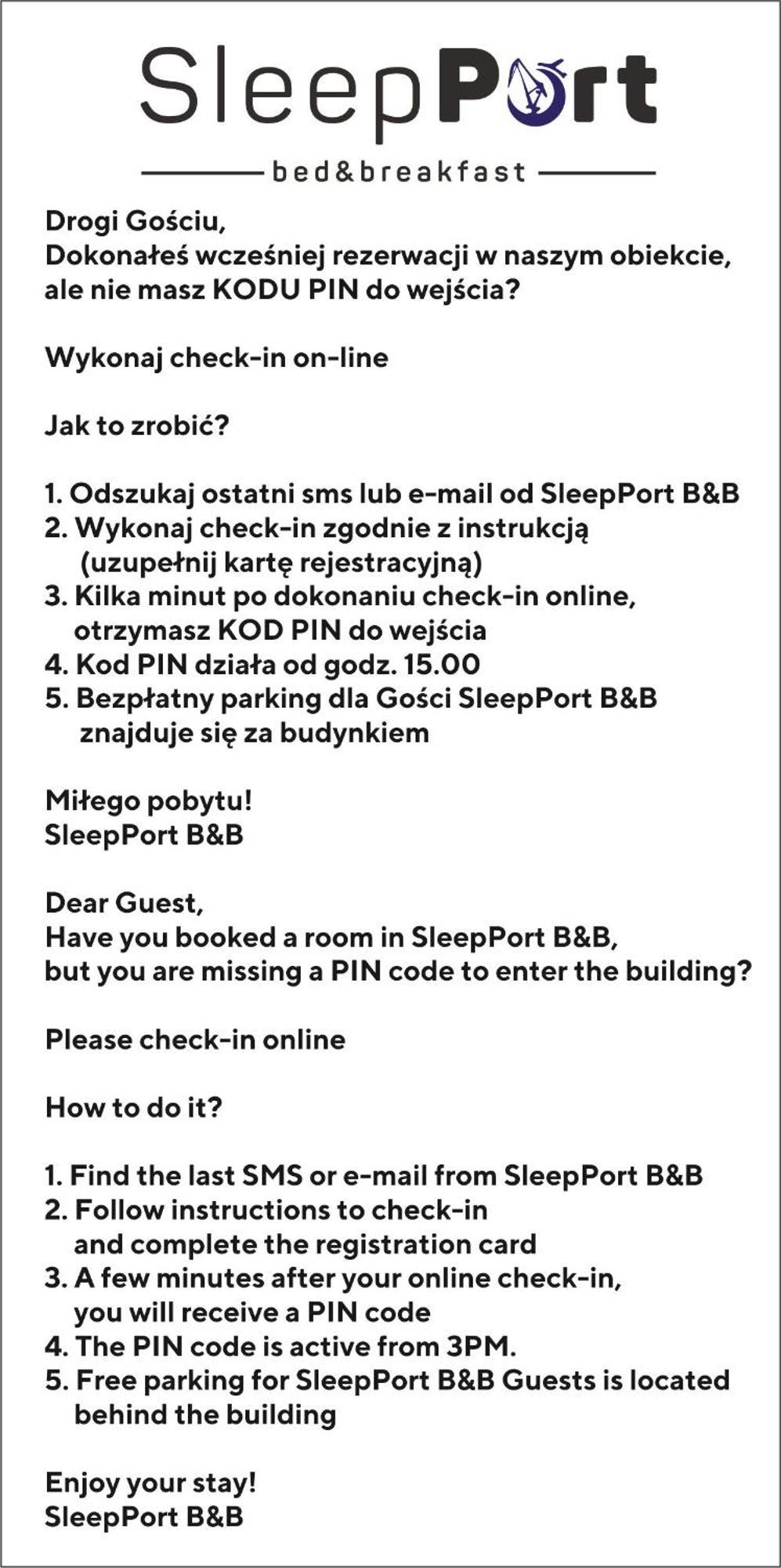 Sleep Port B&B - Bezplatny Parking Gdansk Exterior foto